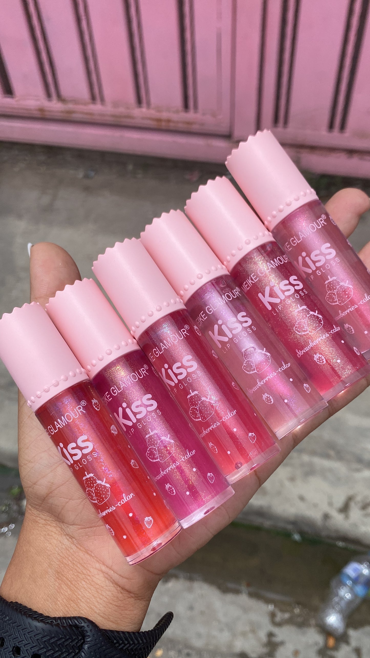 Gloss hidratante con saber y olor 🍓