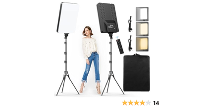 Paneles de luz led 16” para fotografías y grabación de videos