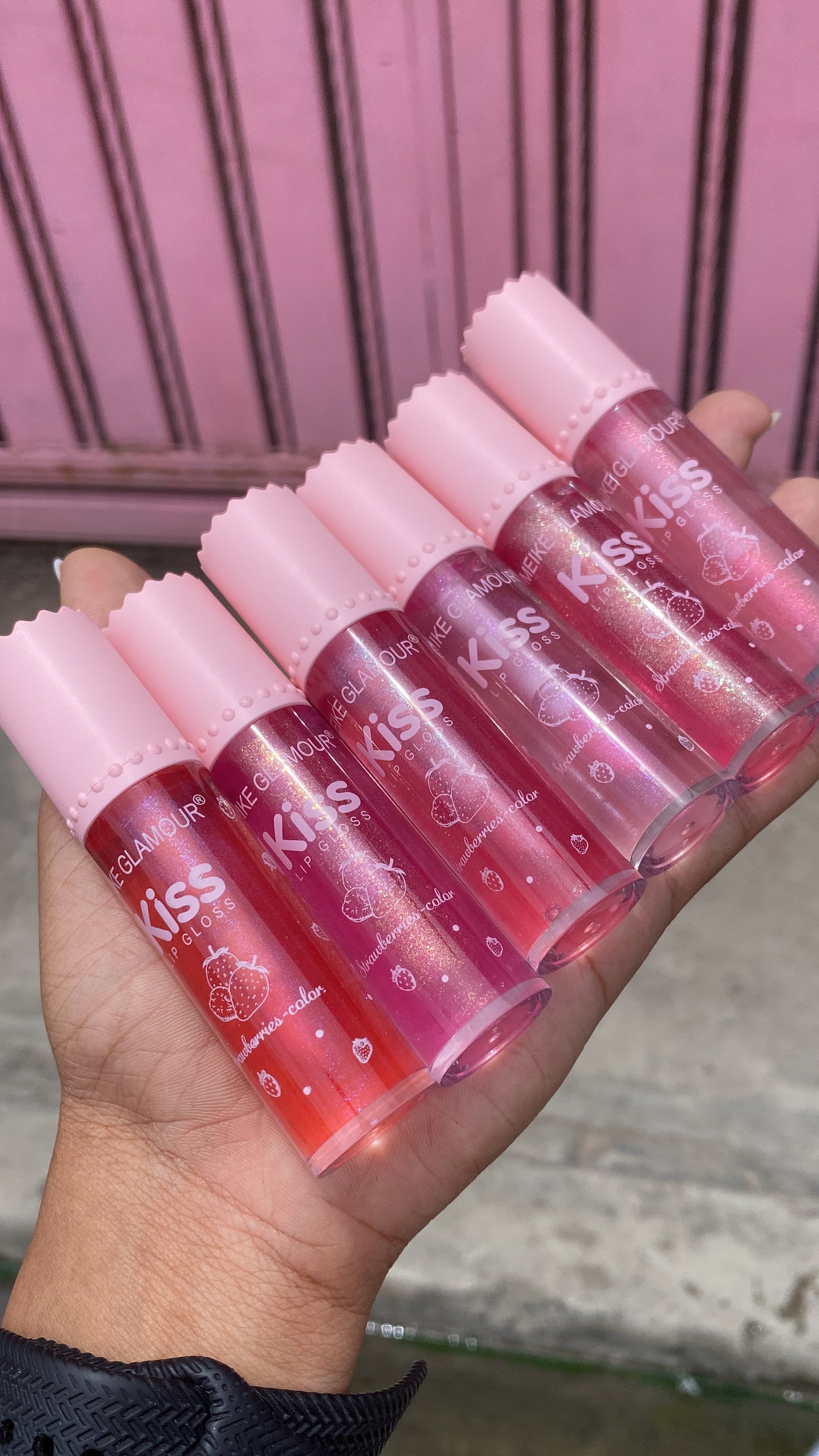 Gloss hidratante con saber y olor 🍓